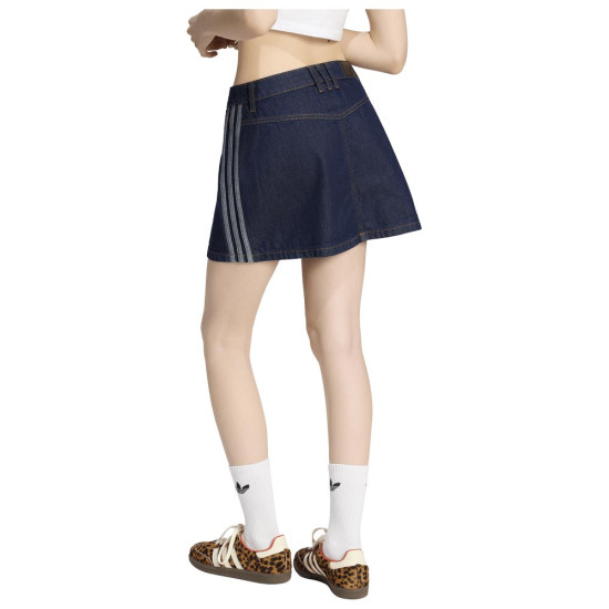 Adidas Γυναικεία φούστα Mid Rise Denim Skirt